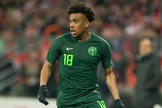 Alex Iwobi reveals happiest moments of his career in national team shirt
