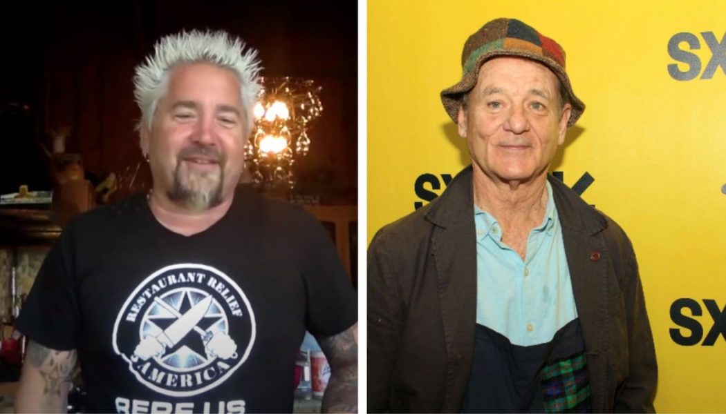 Bill Murray, Guy Fieri, and Their Sons to Compete in Livestream Nacho-Making Contest