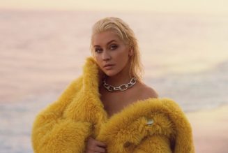 Christina Aguilera Loves Kim Kardashian Channeling Her ‘Dirrty’ Aesthetic in White Bikini & Chaps