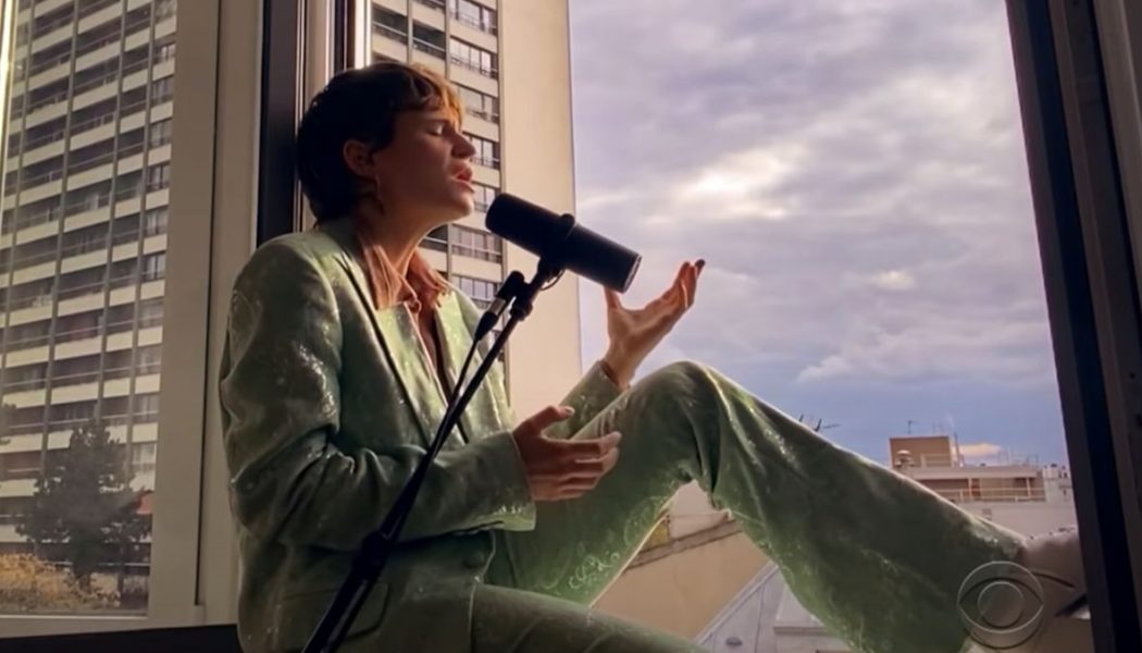 Christine and the Queens Sings “People, I’ve been sad” on Colbert: Watch