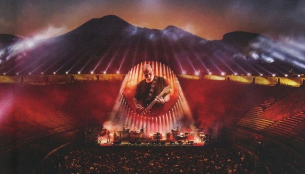 David Gilmour Streaming Live At Pompeii Concert Film on YouTube: Watch