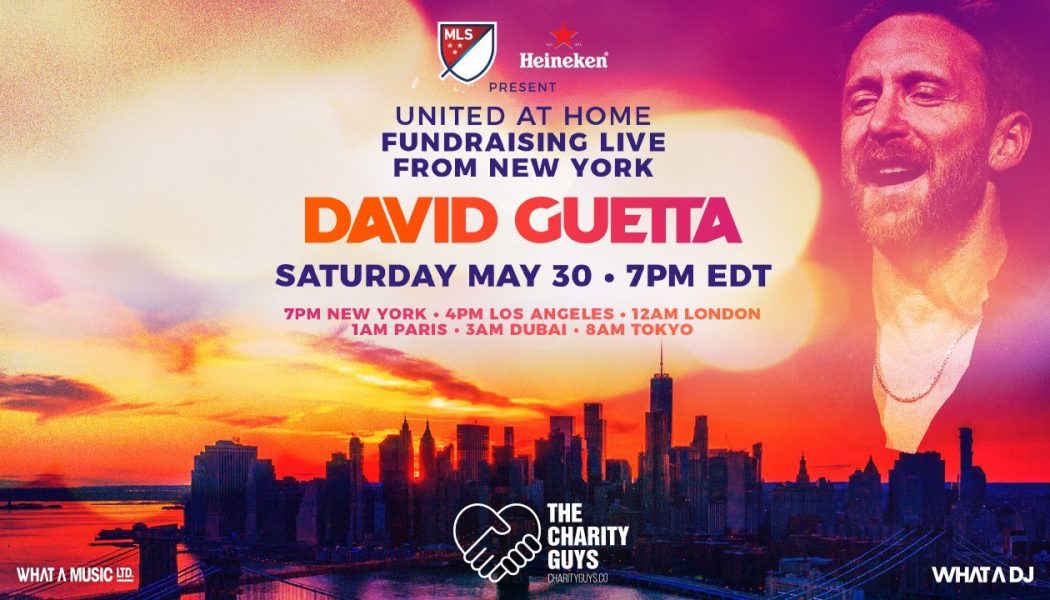 David Guetta’s “United At Home” Concert Is Broadcasting Live from New York