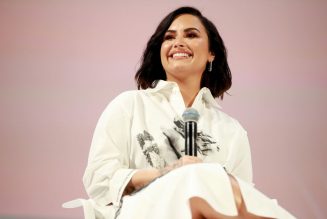 Demi Lovato & Max Ehrich Share Romantic Kiss Dancing to ‘Stuck With U’: Watch