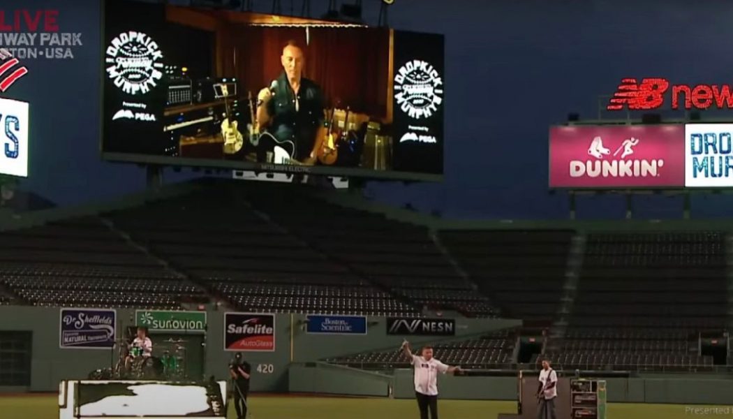 Dropkick Murphys and Bruce Springsteen Rock an Empty Fenway Park: Watch