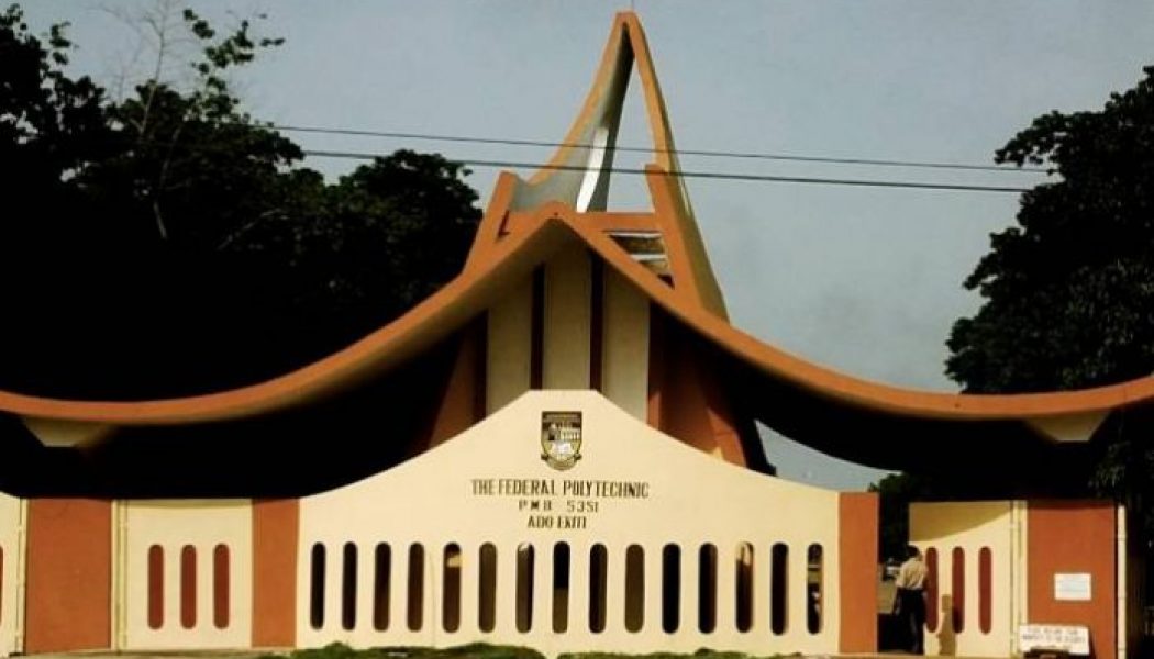 Ekiti polytechnic produces hand washing and sanitiding machines