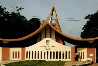 Ekiti polytechnic produces hand washing and sanitiding machines