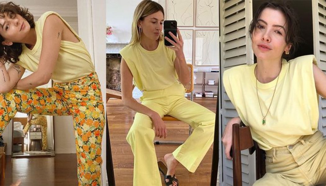 Everyone I Follow in Fashion Is Wearing This One Uplifting T-Shirt