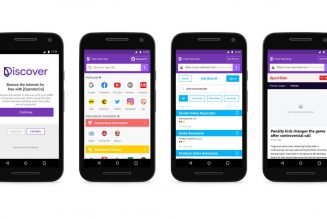 Facebook’s new Discover app provides free data in developing countries