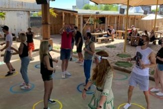 German Venue Holds First Social Distancing Club Event