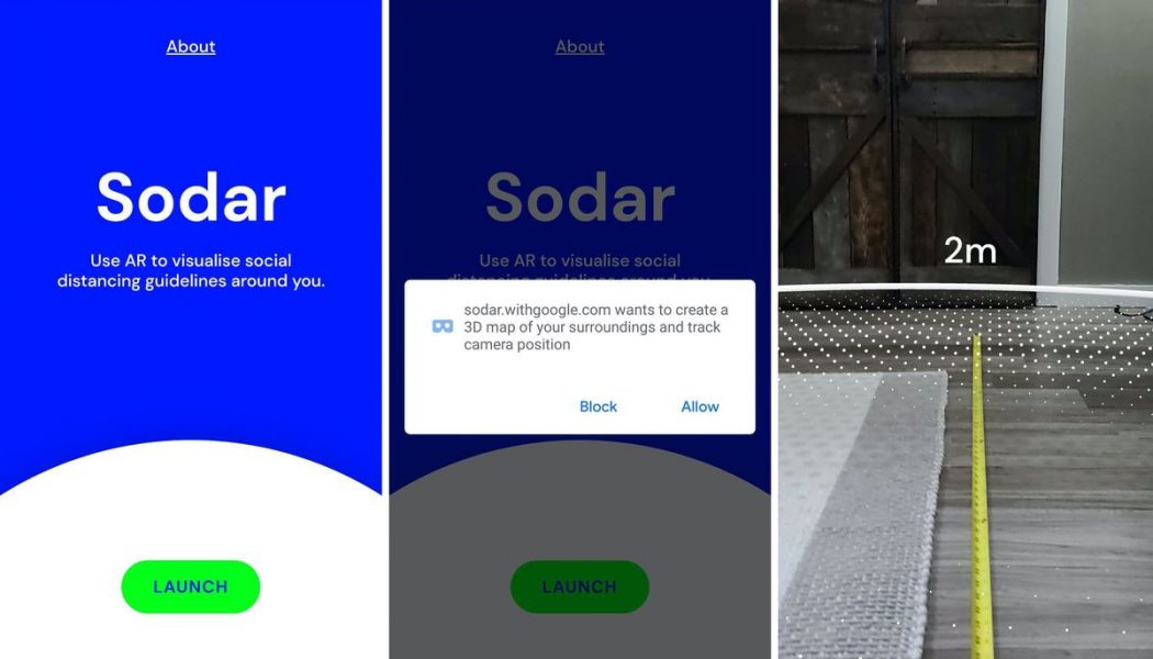 Google’s AR tool helps you measure two meters to maintain proper social distancing