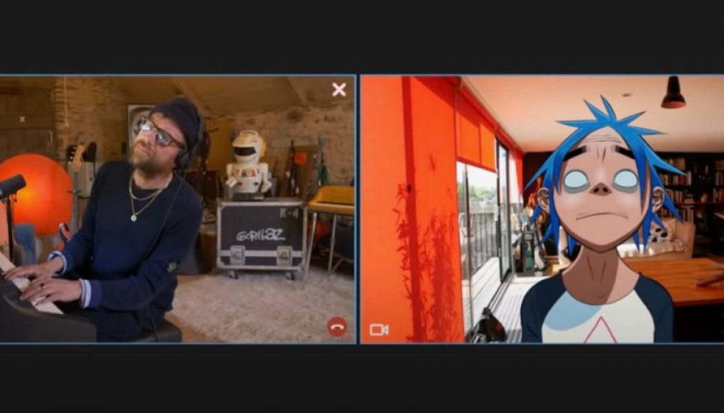 Gorillaz Perform “Aries” on Kimmel: Watch