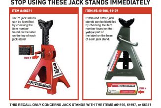 Harbor Freight Jack Stand Recall Has Us Thinking About Lifting Safely
