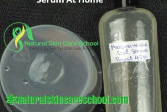 How To Make Professional All Natural Anti Aging Facial Serum [Demonstration Video]