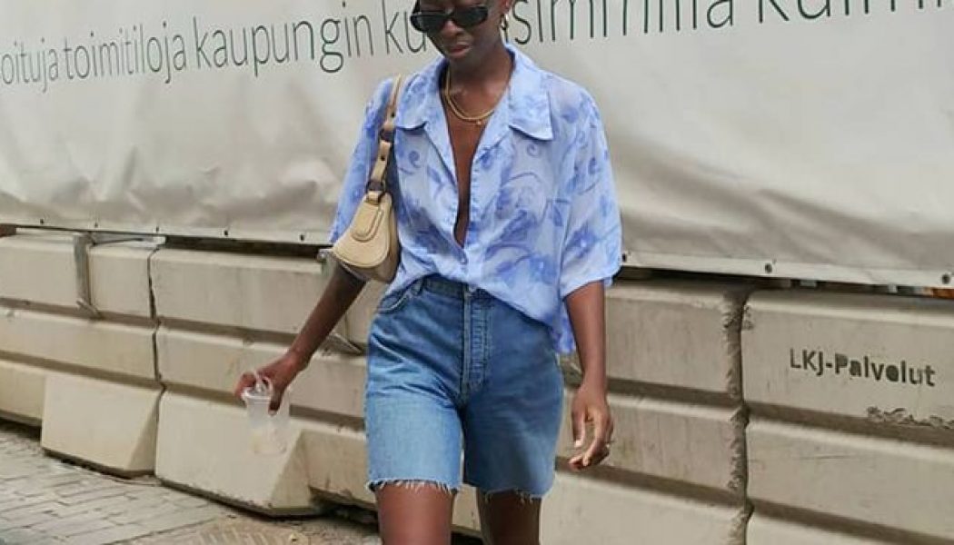 How to Wear Denim Shorts and Still Look Like a Grown-Up