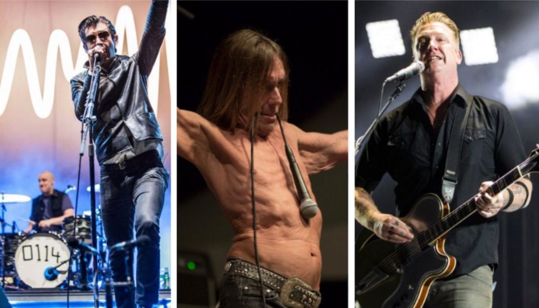 Iggy Pop Streams 2016 Concert with Arctic Monkeys, Queens of the Stone Age Members: Watch