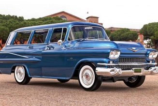 In Photos: What If the Cadillac Escalade Was Designed in 1959?