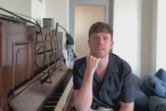 James Blake Covers Joni Mitchell’s “A Case of You” on Corden from Quarantine: Watch