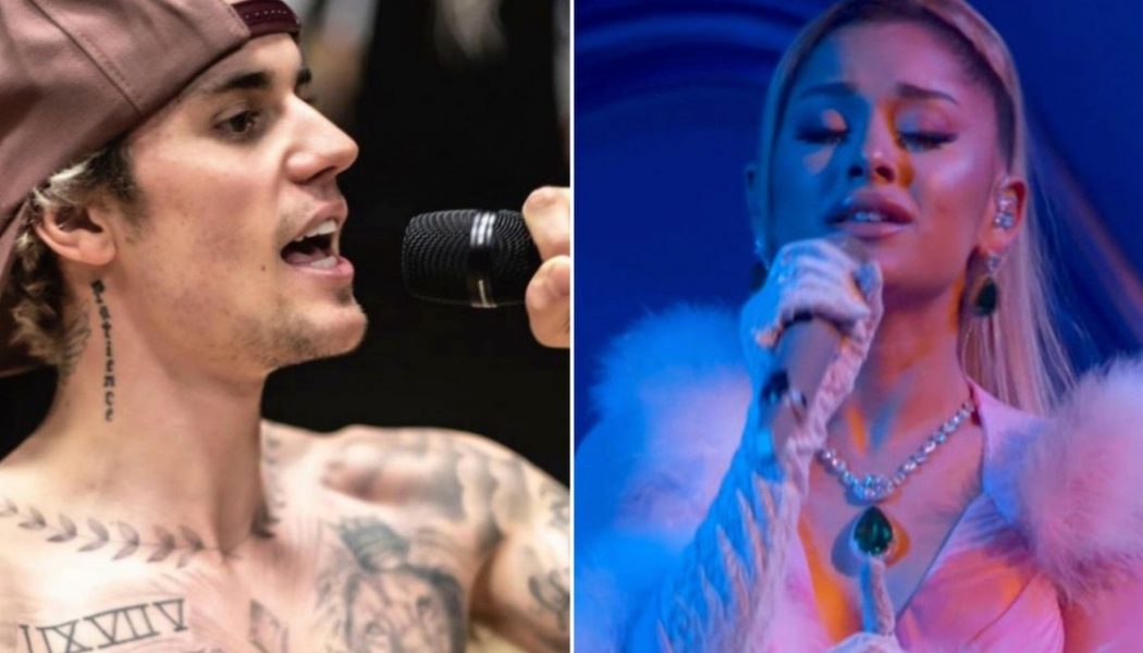 Justin Bieber and Ariana Grande Premiere New Collaborative Song “Stuck With U”: Stream