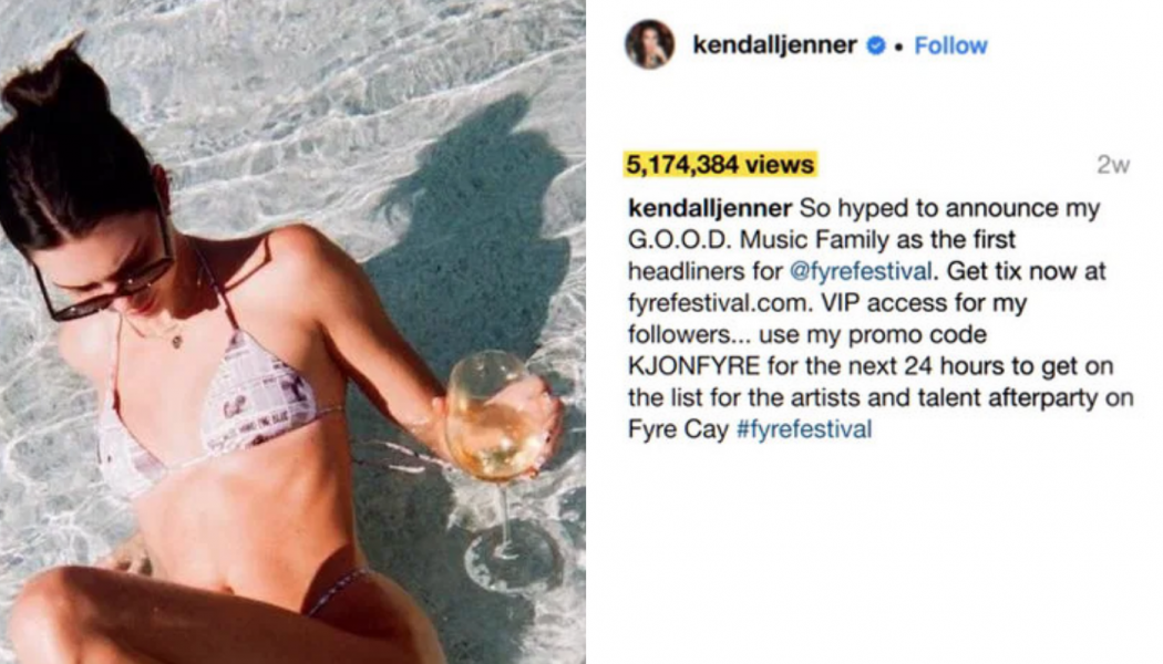 Kendall Jenner Settles Fyre Festival Lawsuit, Ordered to Pay $90K