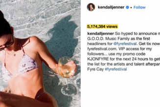 Kendall Jenner Settles Fyre Festival Lawsuit, Ordered to Pay $90K