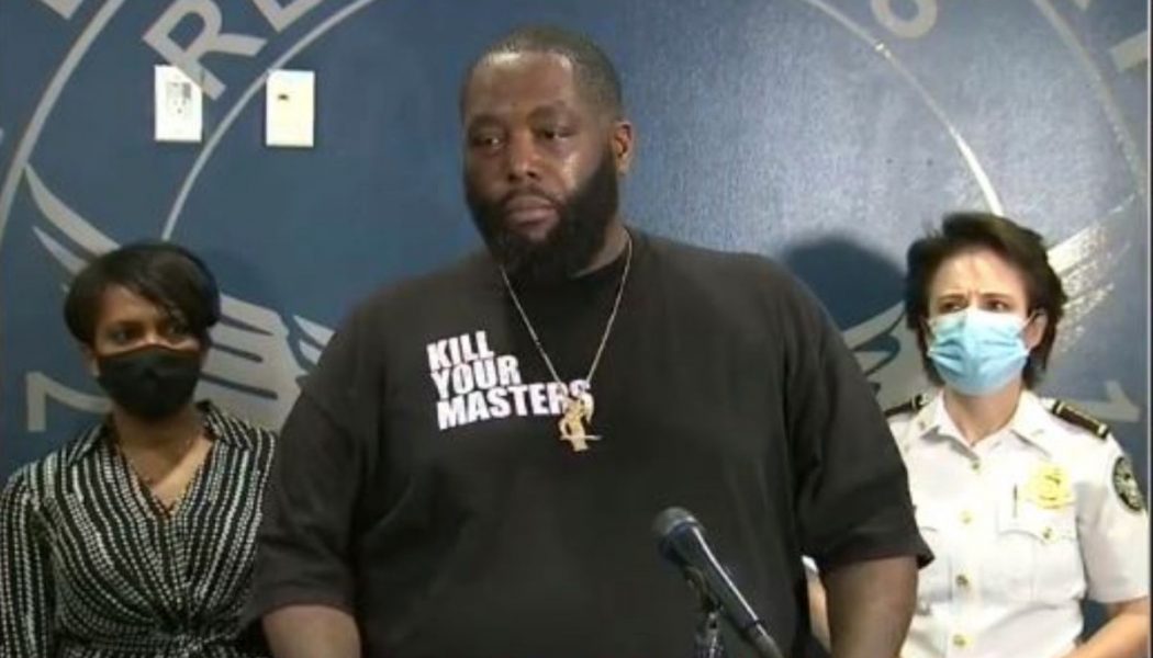Killer Mike Gives Impassioned Plea to Atlanta Protestors: “It is Not Time to Burn Down Your Own Home”
