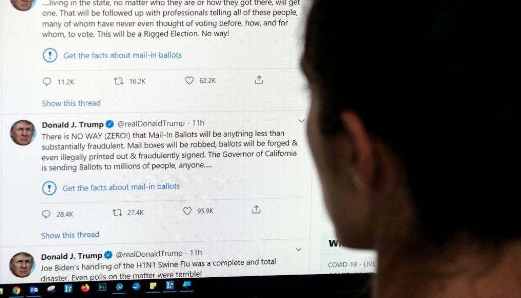 Liar-In-Chief Donald Trump BIG MAD After Twitter Fact Checks His Fugazi Tweets