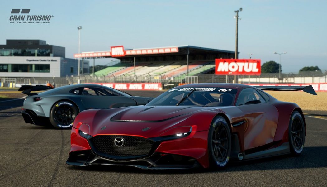 Mazda’s RX-Vision GT3 Is the Off-Limits Rotary Sports Car You Can Now Drive in Gran Turismo