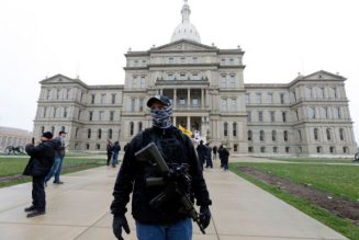 Michigan Lawmaker Flanked By Armed Black Men After Violent Anti-Shutdown Protests