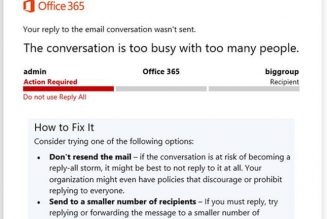 Microsoft now blocks reply-all email storms to end our inbox nightmares