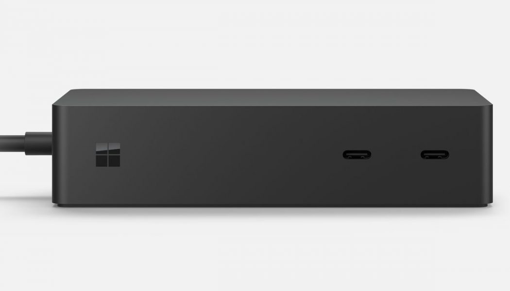 Microsoft’s new Surface Dock 2 is made for the USB-C era