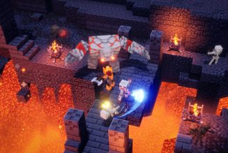 Minecraft Dungeons is a lighter, more family-friendly take on Diablo