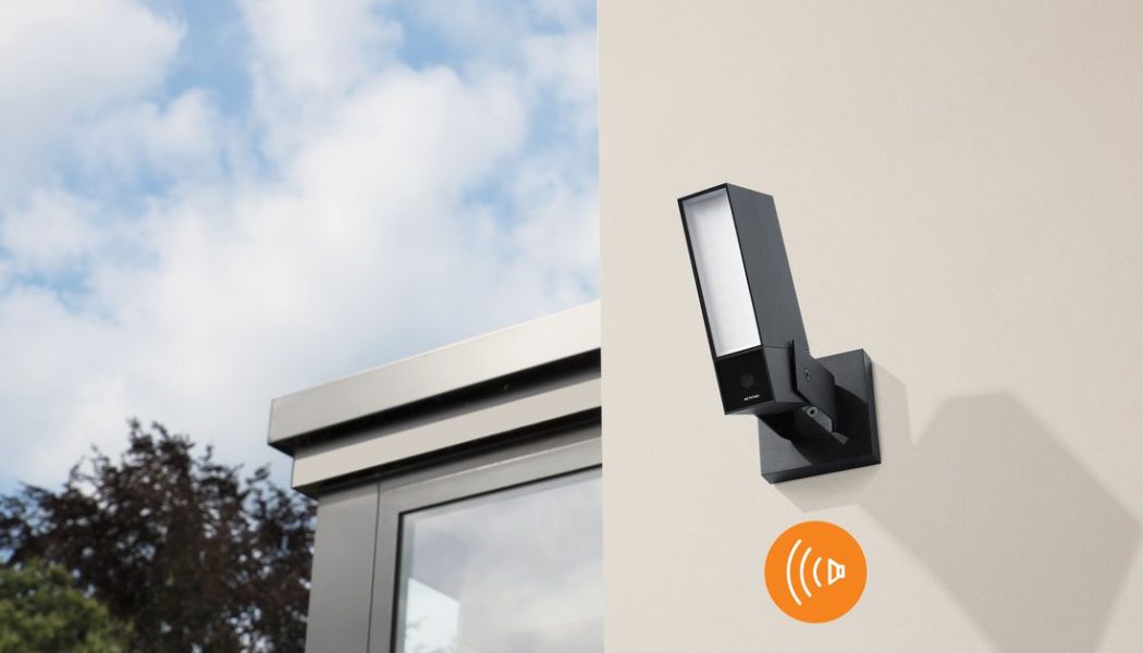 Netatmo made a new outdoor camera with a siren to scare off intruders