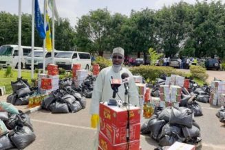 NFF gives out palliatives to clubs in Abuja