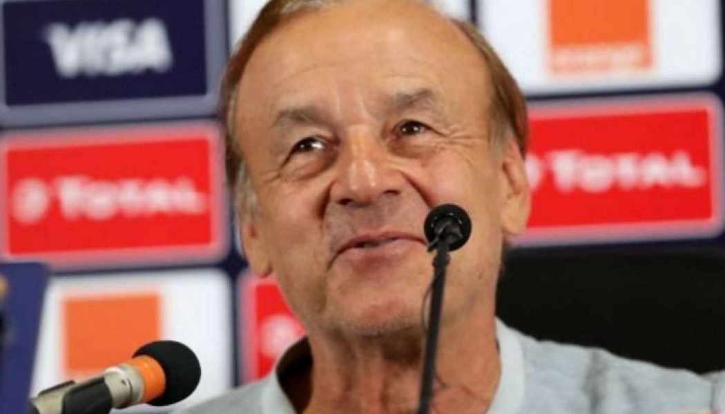 NFF urged to give Gernot Rohr free hands to do his job