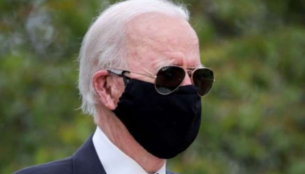 No masking it: Joe Biden eyes stark contrast with Donald Trump over virus