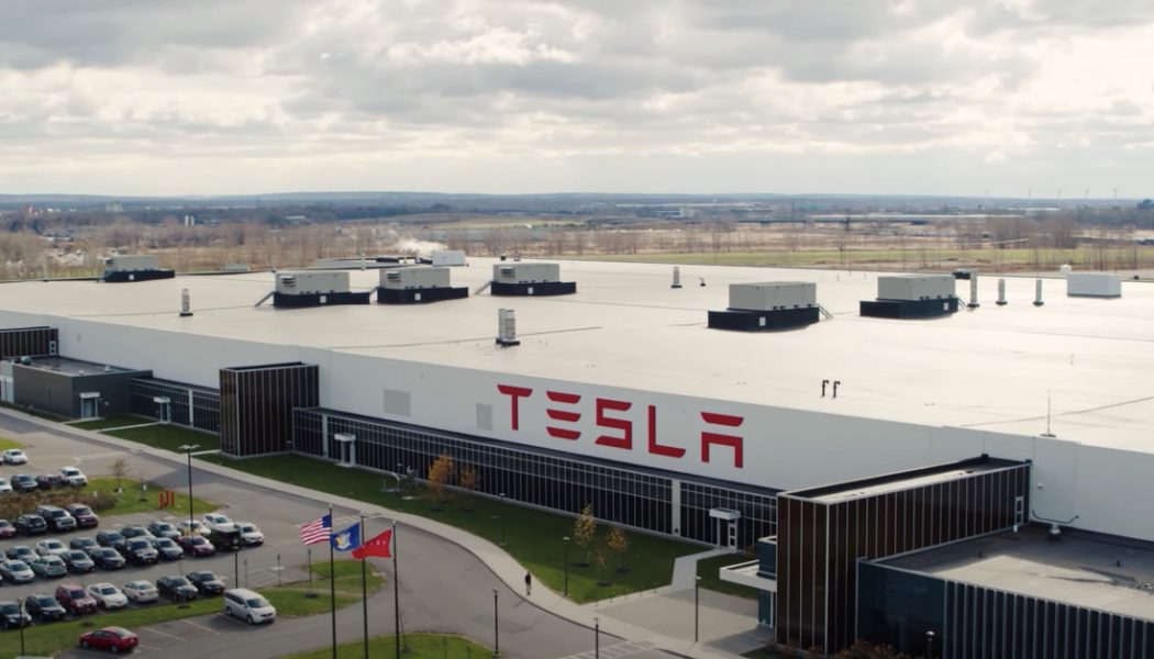 Panasonic to resume work at Tesla’s New York solar factory this week