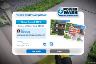 PowerWash Simulator is an oddly satisfying game that lets you clean filthy houses