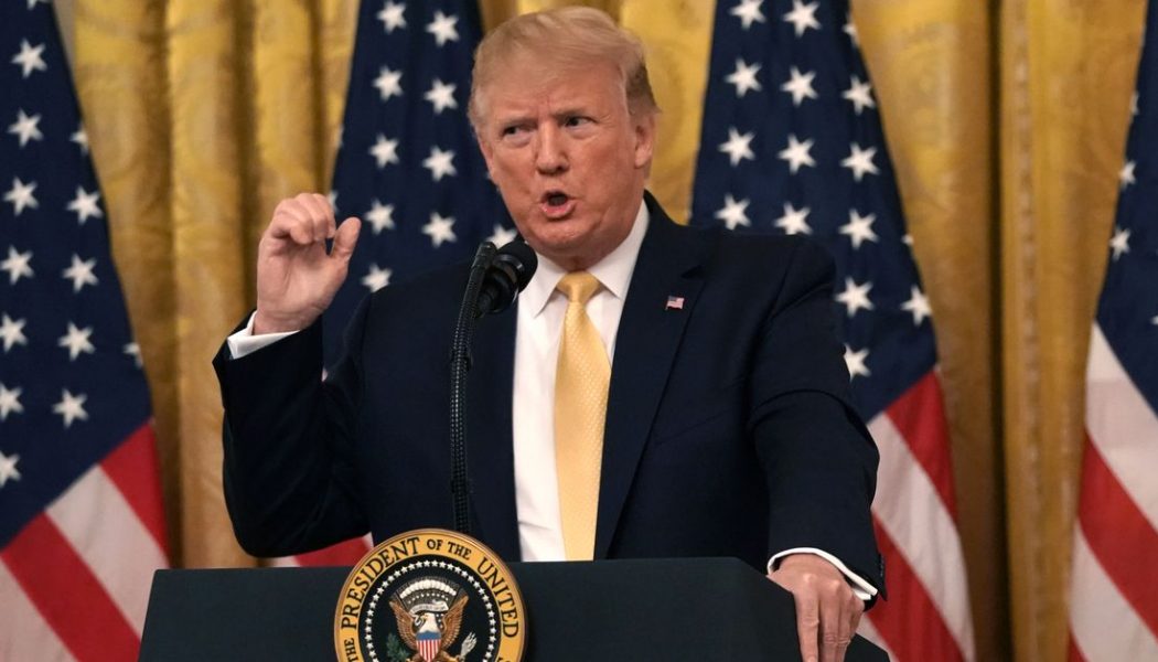 President Trump is reportedly considering creating a panel to examine bias online