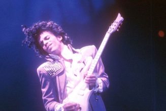 Prince’s Long-Lost Blue Angel Cloud Guitar up for Auction