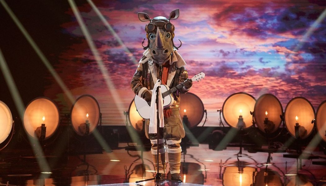 Rhino Charges Off ‘Masked Singer’ After Intense Semi-Final: ‘Singing on Stage Is Quite Scary to Me’