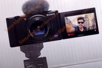 Sony’s upcoming ZV-1 looks like an RX100 customized just for vlogging