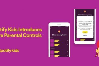 Spotify now lets parents access their kids’ listening history and block content