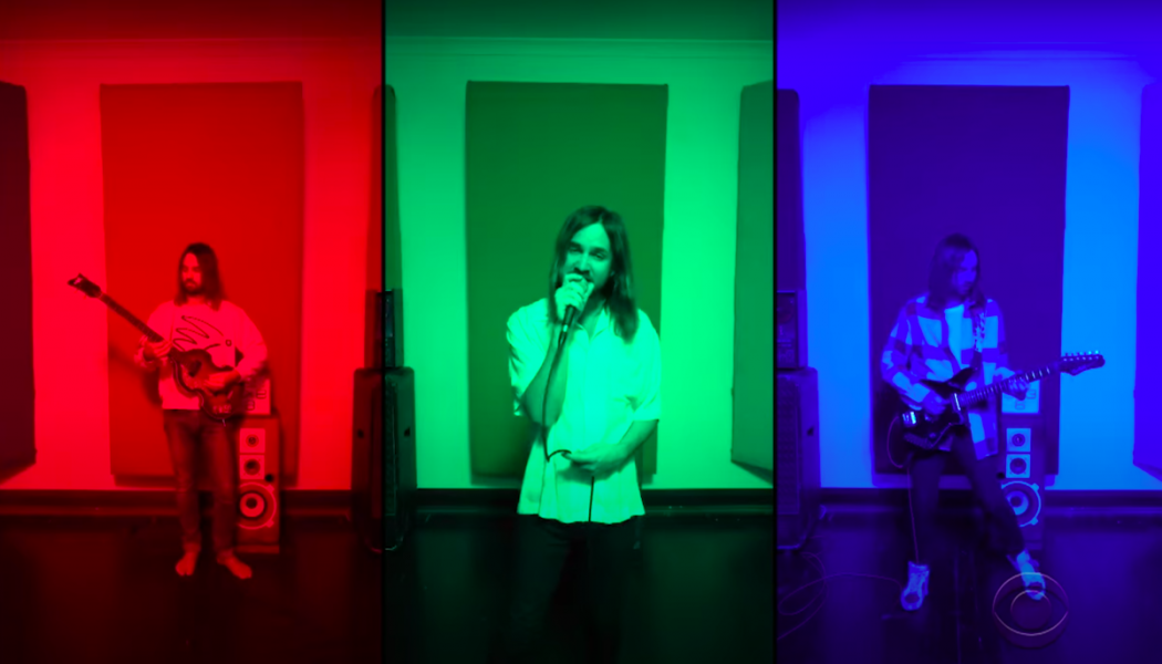 Tame Impala Gives a Trippy Performance of “Is It True” on Colbert: Stream