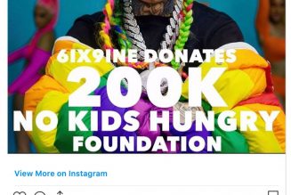 Tekashi 6ix9ine’s $200,000 Donation Rejected by Child Hunger Charity