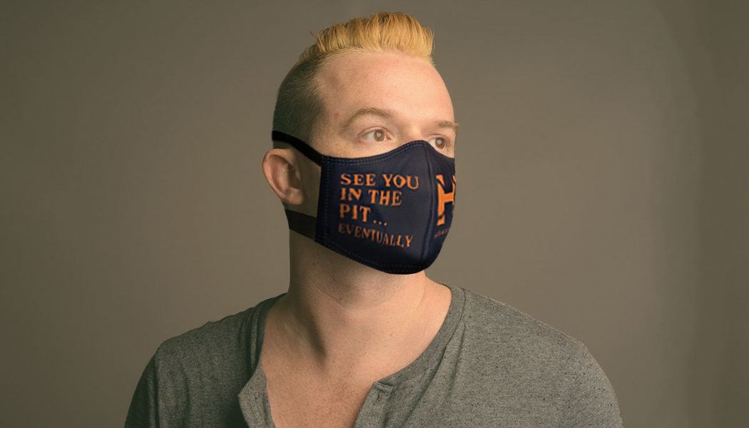 This Face Mask Sums Up What Every Music Fan is Thinking Now