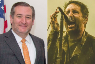 Trent Reznor Mocks “Puking” Ted Cruz with Fake News Tour Merch