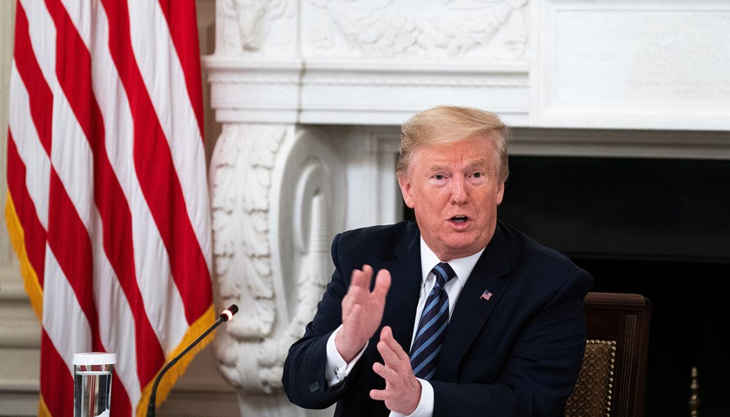 Trump sticks with positive messaging as coronavirus misery piles up