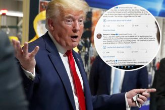 Twitter issues fact check of Donald Trump tweets for first time