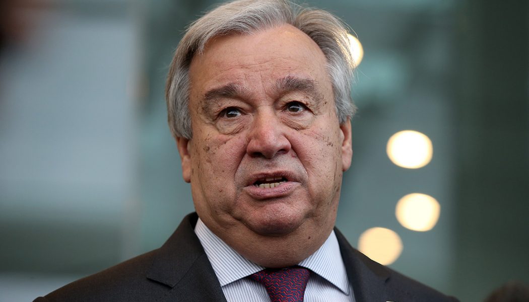 U.N. chief says there’s a bigger threat than coronavirus