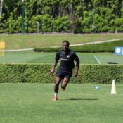 Victor Moses delighted to be back in training